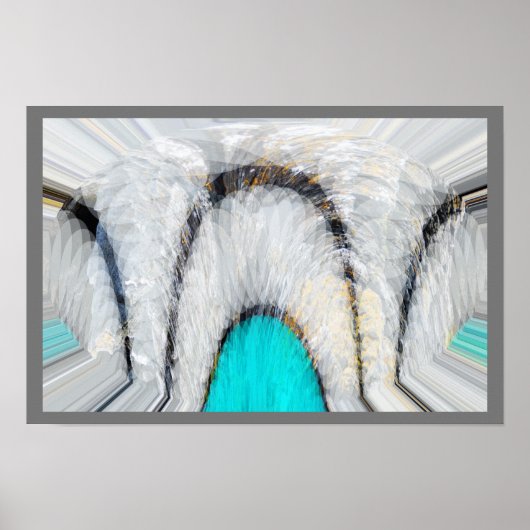 Eisiger Zeit Tunnel Poster (Vorne)