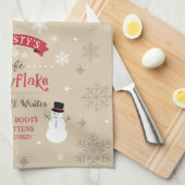 Eisiges Café-Geschirrtuch Geschirrtuch (Viertel Falte)