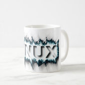 EISIGES LINUX KAFFEETASSE (VorderseiteRechts)