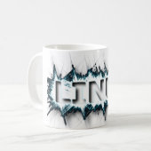 EISIGES LINUX KAFFEETASSE (Vorderseite Links)