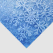 Eisiges Seidenpapier des Blau-10lb, weiß (Ausschnitt)