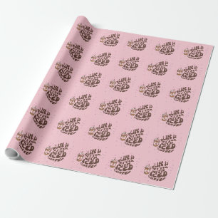 Eiskaffee Geschenkpapier