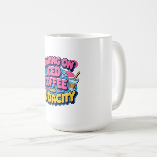 EISKAFFEE KAFFEETASSE (VorderseiteRechts)