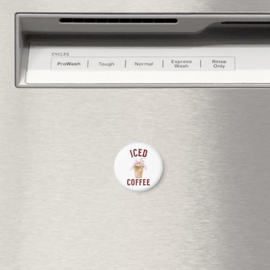 Eiskaffee Magnet (In Situ (Geschirrspüler))
