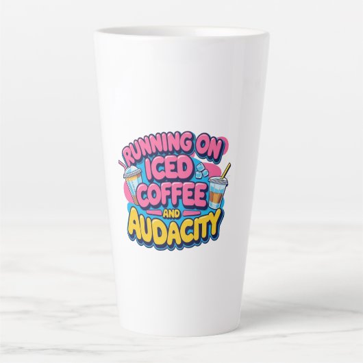 EISKAFFEE MILCHTASSE (Vorderseite)