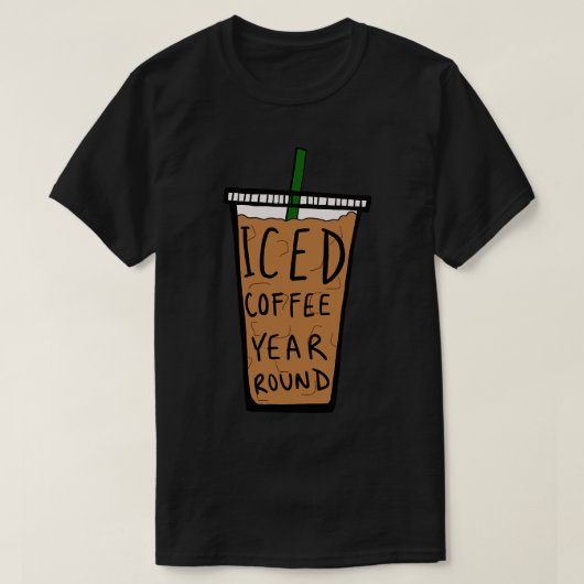 Eiskaffee T-Shirt (Design vorne)