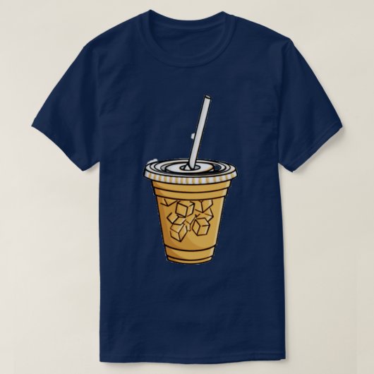 Eiskaffee T-Shirt (Design vorne)