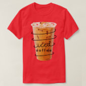 Eiskaffee T-Shirt (Design vorne)