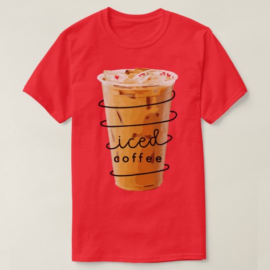 Eiskaffee T-Shirt (Design vorne)