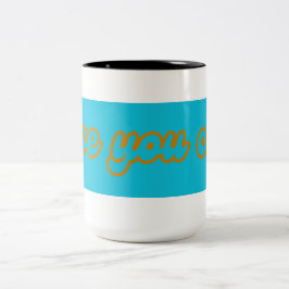 Eiskaffee Zweifarbige Tasse