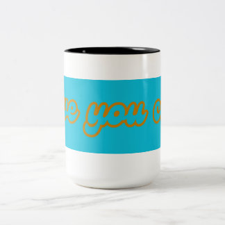 Eiskaffee Zweifarbige Tasse