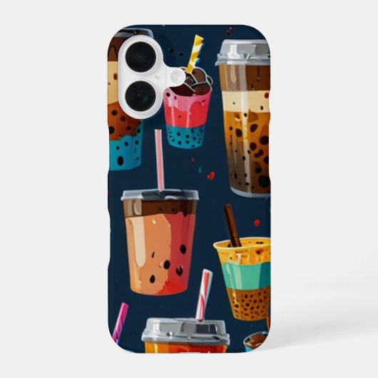 EISKAFFEEEKUPPEN iPhone 16 HÜLLE (Rückseite)