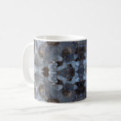 Eiskaleidoskopmuster Kaffeetasse (Vorderseite Links)