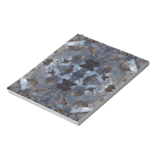 Eiskaleidoskopmuster Notizblock (Rotiert)