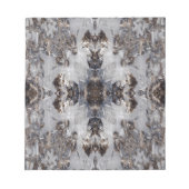 Eiskaleidoskopmuster Notizblock (Vorderseite)