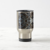 Eiskaleidoskopmuster Reisebecher (Mittel)