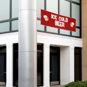 Eiskalt-Bierbanner Banner (Äußeres Gebäude)