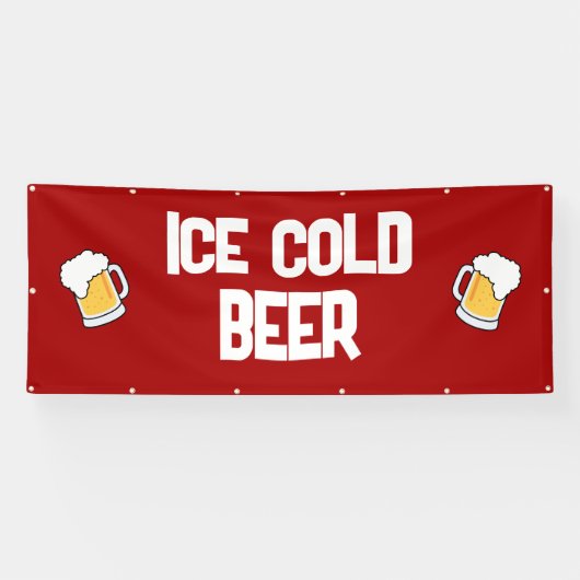 Eiskalt-Bierbanner Banner (Horizontal)