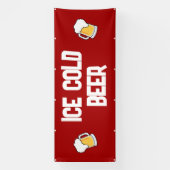 Eiskalt-Bierbanner Banner (Vertikal)