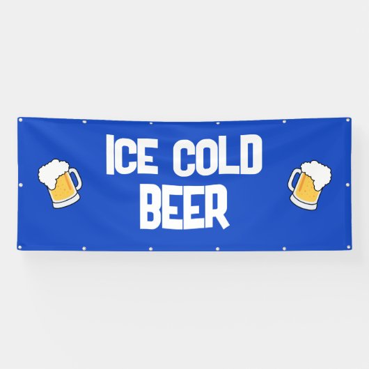 Eiskalt-Bierbanner Banner (Horizontal)