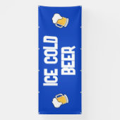 Eiskalt-Bierbanner Banner (Vertikal)