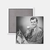 Eiskaltbier Magnet (Vorderseite/Rückseite)