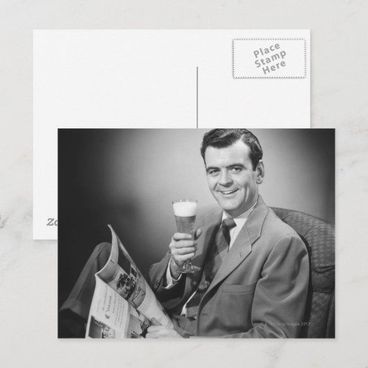 Eiskaltbier Postkarte (Vorne/Hinten)