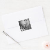 Eiskaltbier Quadratischer Aufkleber (Umschlag)