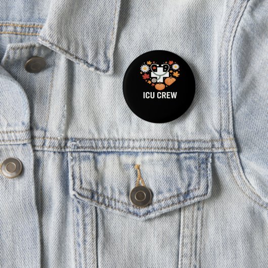eiskalte Crew Klassischer T - Shirt Button (Beispiel)
