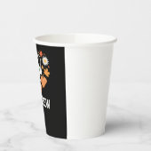 eiskalte Crew Klassischer T - Shirt Pappbecher (Links)