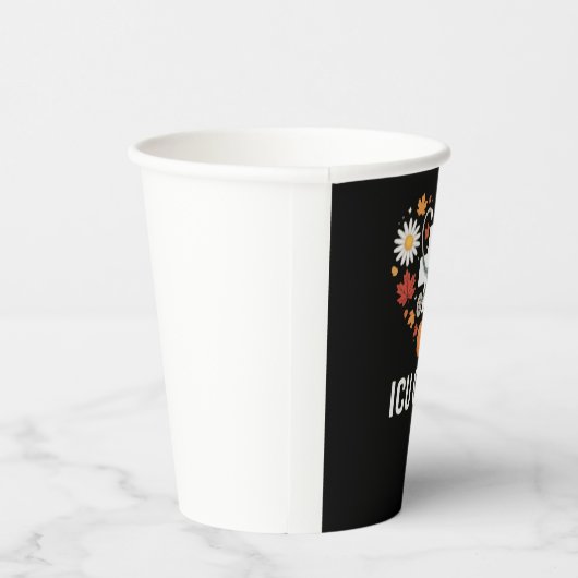 eiskalte Crew Klassischer T - Shirt Pappbecher (Rechts)