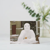 Eiskalte Erfrischung Postkarte (Stehend Vorderseite)