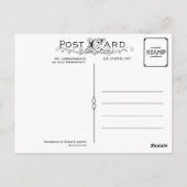 Eiskalte Erfrischung Postkarte (Rückseite)