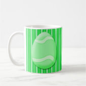 Eiskältepokal für grüne Oster Kaffeetasse (Links)