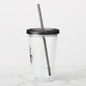 Eiskalter Kaffee Acryltrinkbecher (Links)