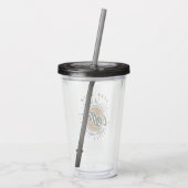 Eiskalter Kaffee Acryltrinkbecher (Rückseite)
