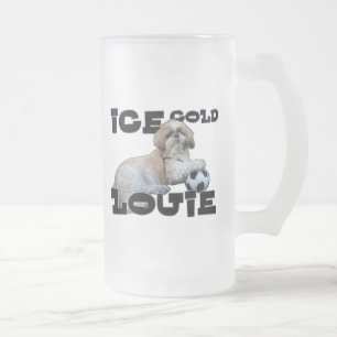 EISKALTER LOUIE MATTGLAS BIERGLAS