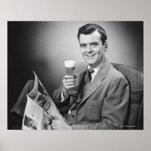 Eiskaltes Bier Poster