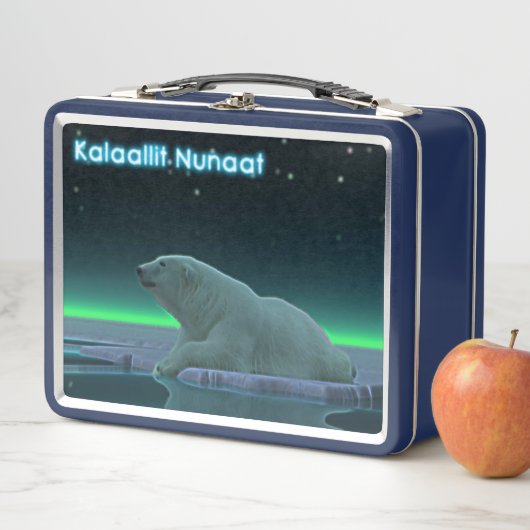 Eiskanar - Grönland Metall Brotdose (Beispiel)