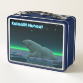 Eiskanar - Grönland Metall Brotdose (Rückseite)