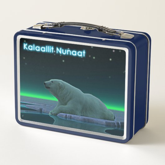 Eiskanar - Grönland Metall Brotdose (Rückseite)