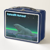 Eiskanar - Grönland Metall Brotdose (Vorderseite)