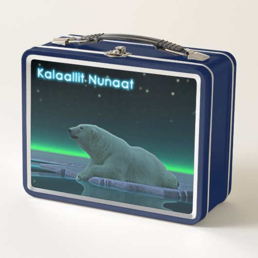 Eiskanar - Grönland Metall Brotdose (Vorderseite)