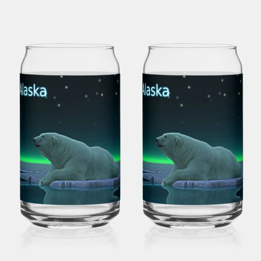 Eiskantenbär - Alaska Dosenglas (Vorderseite)