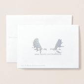 Eiskantenbär - Grüße der Saison Folienkarte (Rückseite mit Umschlag)