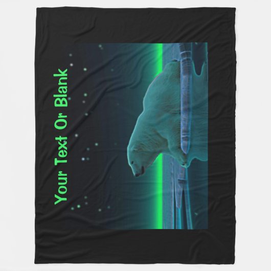 Eiskantenpanzer Fleecedecke (Vorderseite)