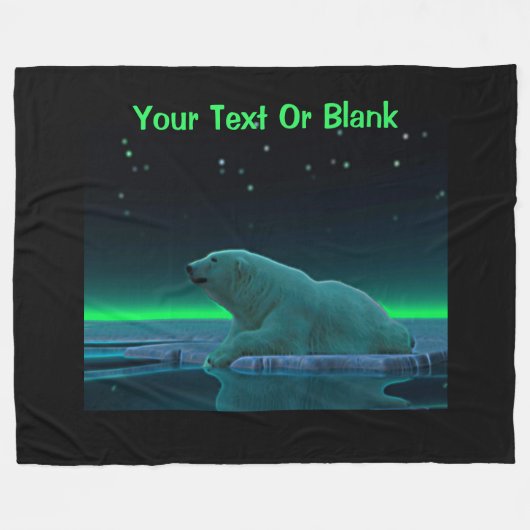 Eiskantenpanzer Fleecedecke (Vorderseite (Horizontal))