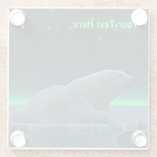 Eiskantenpanzer Glasuntersetzer (Rückseite)