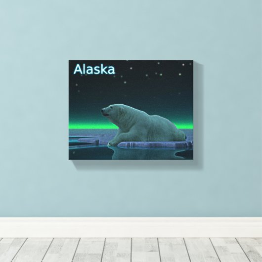 Eiskantenpanzer Leinwanddruck (Insitu (Holzboden))