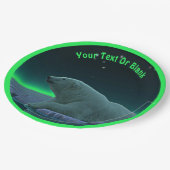 Eiskantenpanzer Pappteller (Schrägansicht)